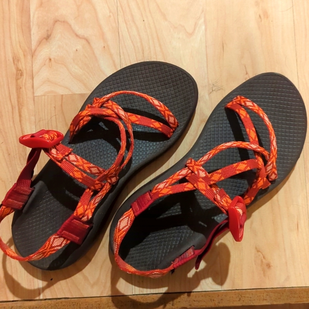 Peach Chaco Sandals